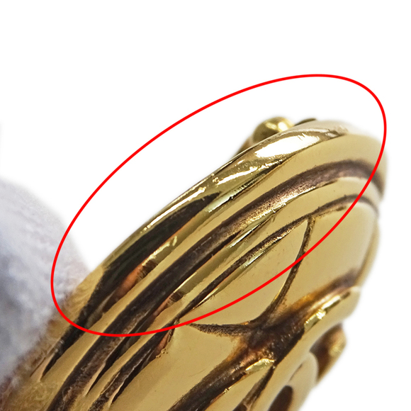 CHANEL Gold Logo Brooch - Picture 10 of 10